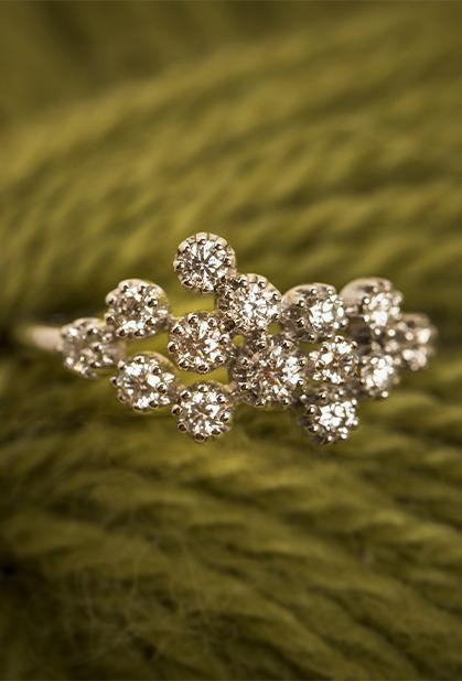 Charger l'image dans la galerie, 18K WHITE GOLD, DIAMOND