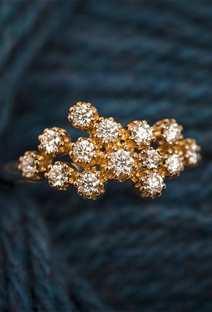 Charger l'image dans la galerie, 18K ROSE GOLD, DIAMOND