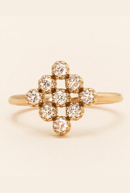 Charger l'image dans la galerie, 18K YELLOW GOLD, DIAMOND