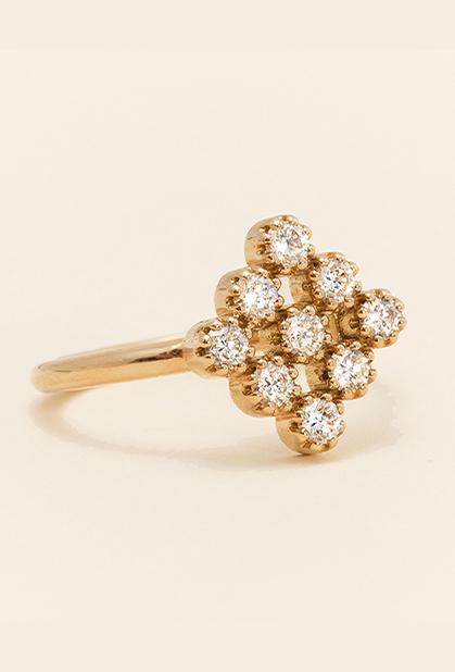 Charger l'image dans la galerie, 18K YELLOW GOLD, DIAMOND