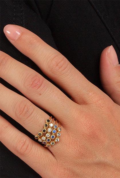 Charger l'image dans la galerie, 18K ROSE GOLD, AQUAMARINE