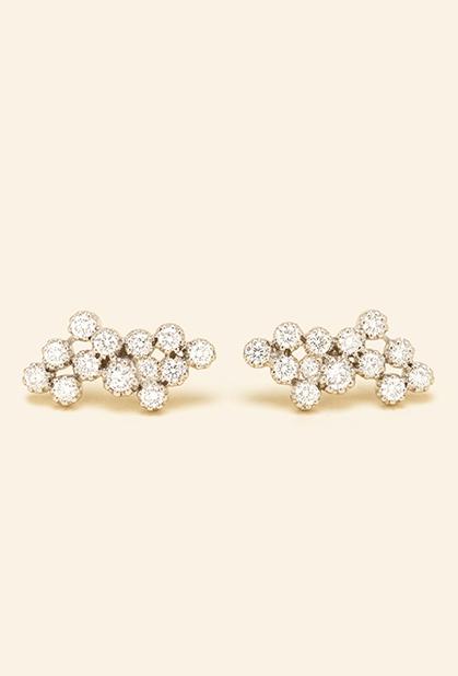 18K WHITE GOLD, DIAMOND