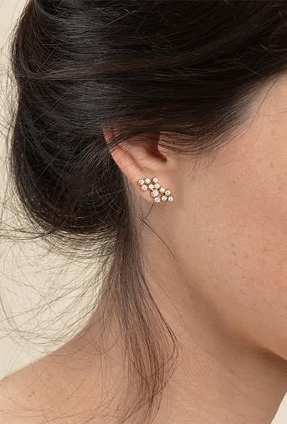 Charger l'image dans la galerie, 18K YELLOW GOLD, DIAMOND