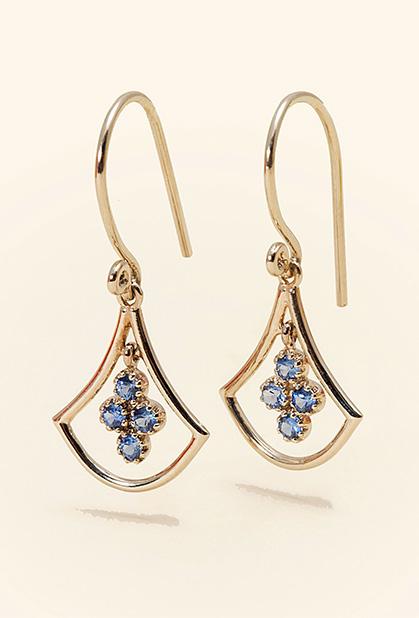 Charger l'image dans la galerie, 18K WHITE GOLD, SAPPHIRE