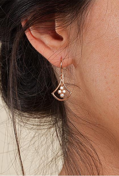 Charger l'image dans la galerie, 18K ROSE GOLD, DIAMOND