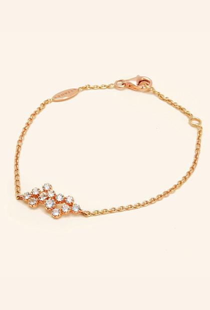 Charger l'image dans la galerie, 18K ROSE GOLD, AQUAMARINE