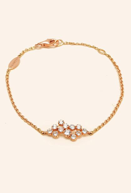 Charger l'image dans la galerie, 18K ROSE GOLD, AQUAMARINE