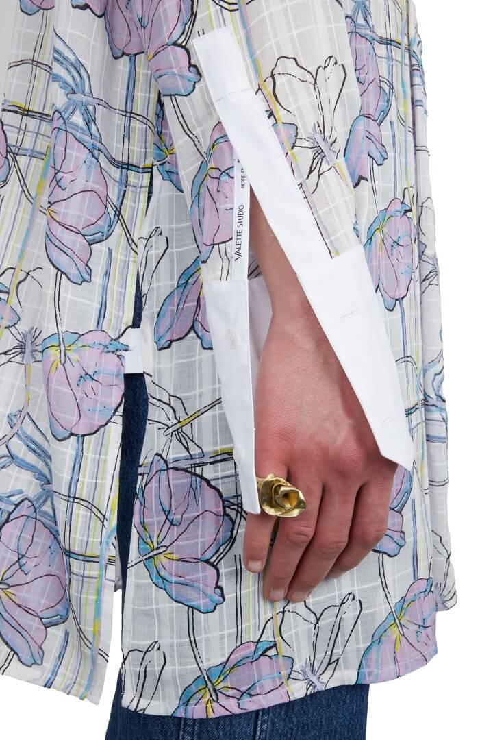 Charger l'image dans la galerie, LA CHEMISE LONGUE PLASTRON