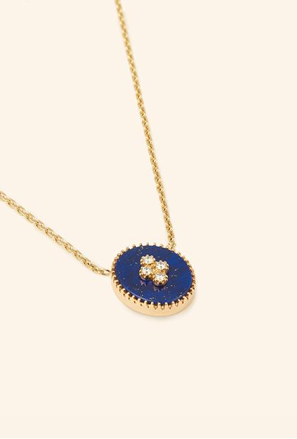 18K ROSE GOLD, LAPIS LAZULI