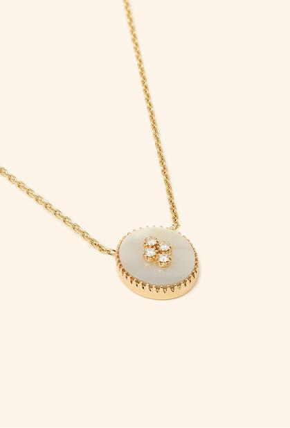 18K ROSE GOLD, MOTHER-OF-PEARL