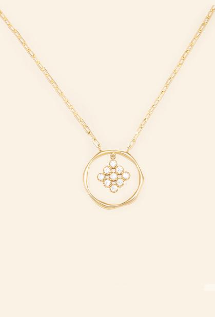 18K YELLOW GOLD, DIAMOND