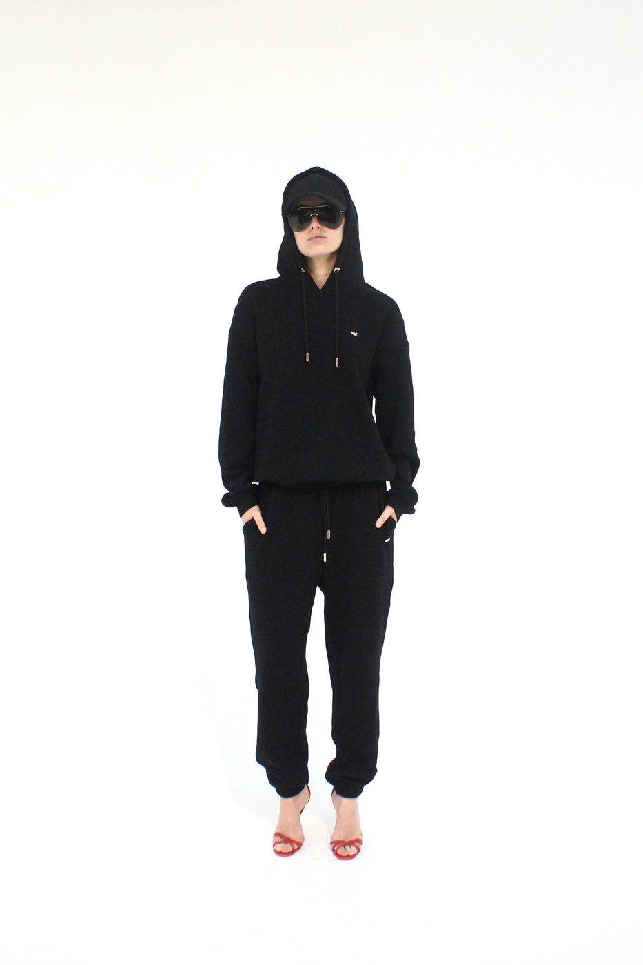 Charger l'image dans la galerie, POLAR BLACK HOODIE