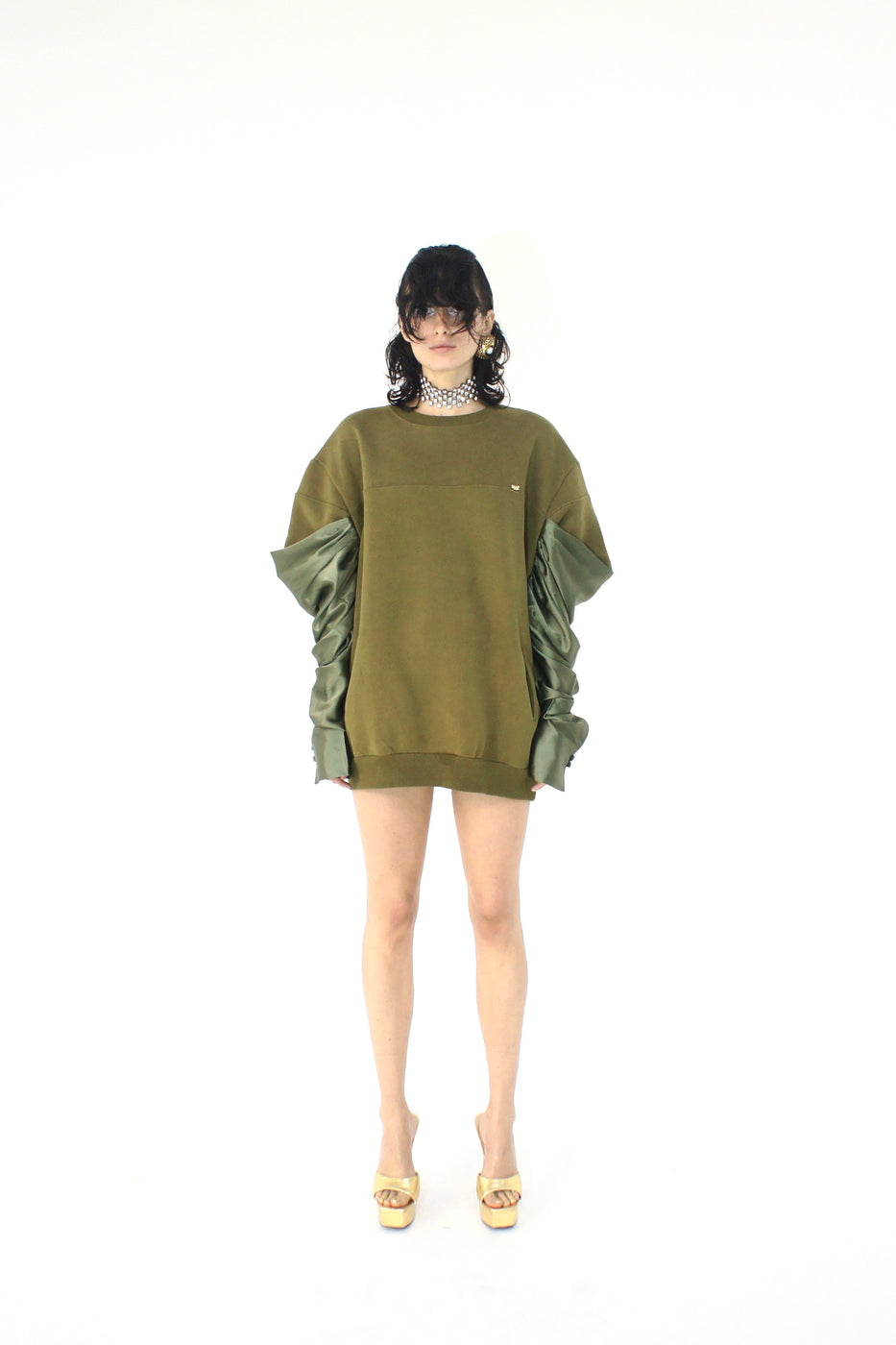 Charger l'image dans la galerie, SWEAT S DARK GREEN