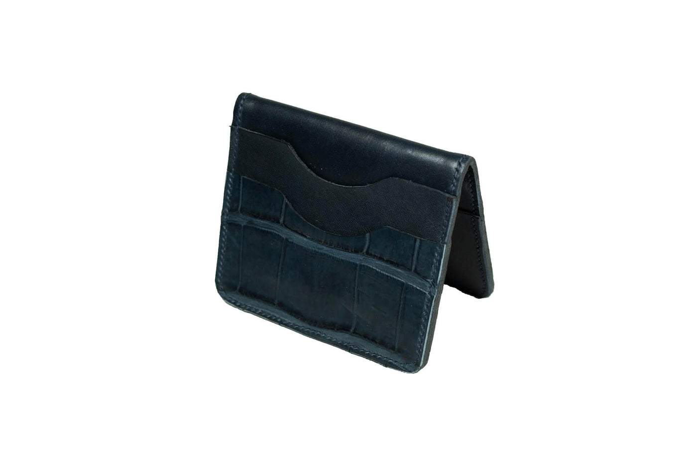 Charger l'image dans la galerie, CROCODILE NIGHT BLUE WALLET