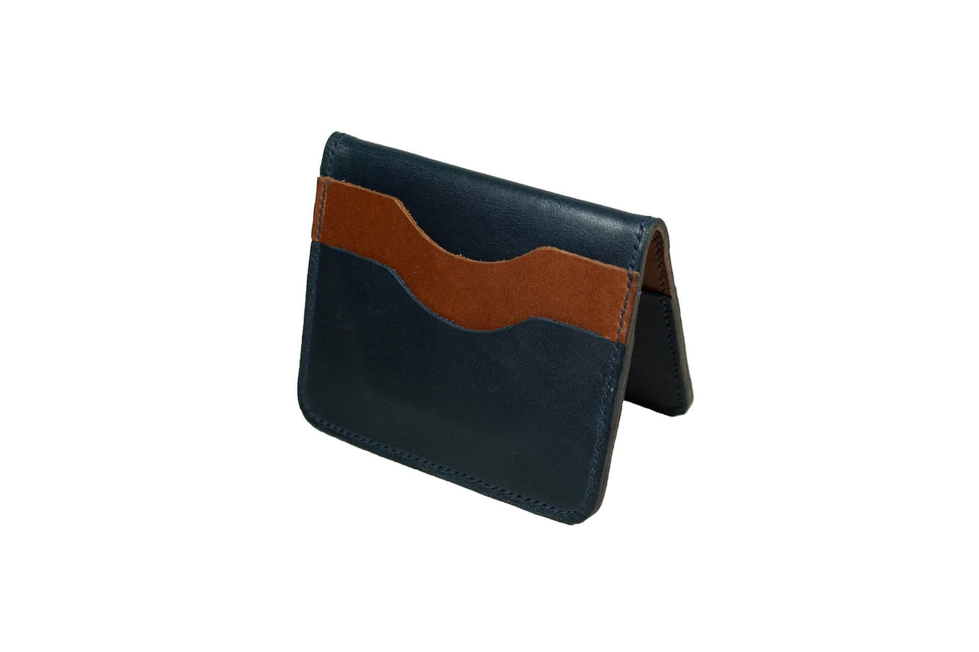 Charger l'image dans la galerie, COWHIDE NIGHT BLUE WALLET