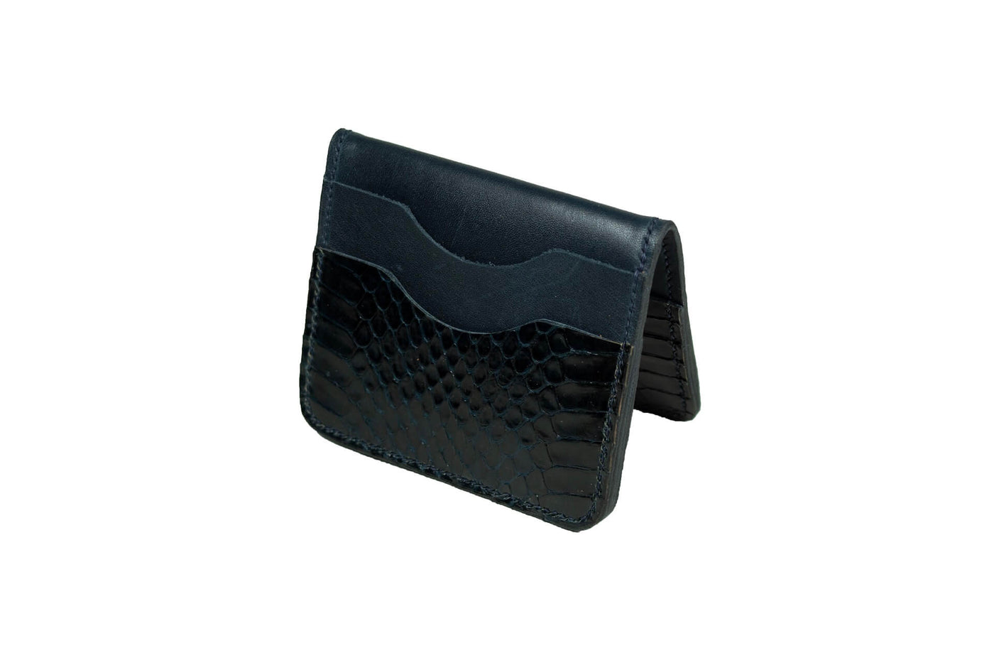 Charger l'image dans la galerie, PYTHON NIGHT BLUE WALLET