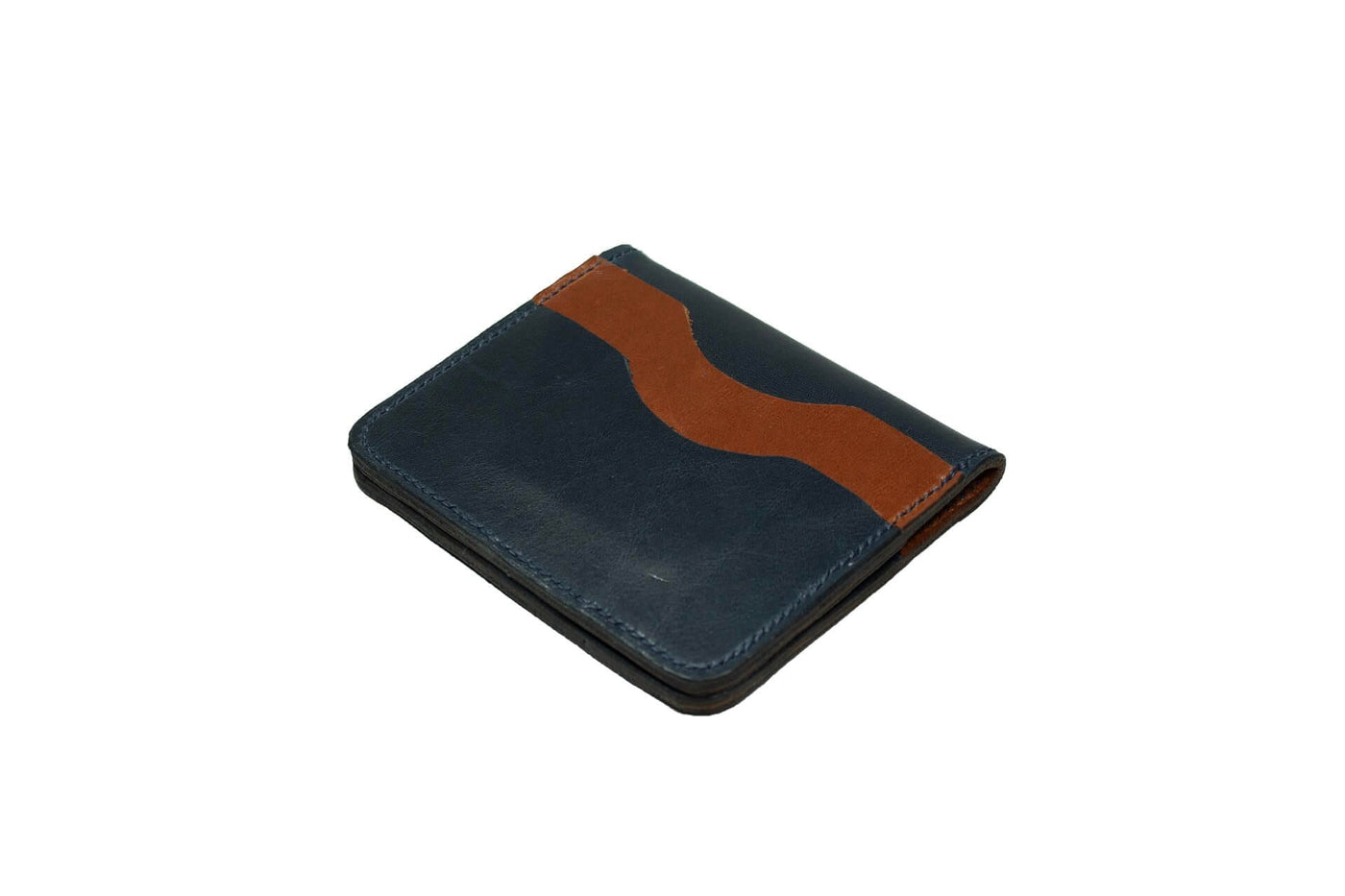 Charger l'image dans la galerie, COWHIDE NIGHT BLUE WALLET