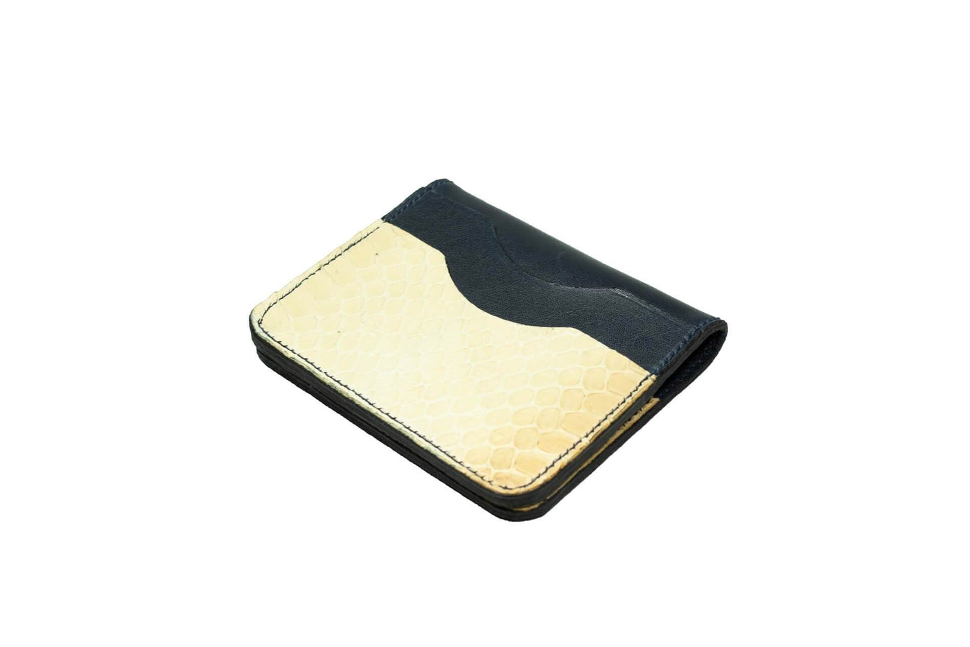 Charger l'image dans la galerie, PYTHON CREAM WALLET