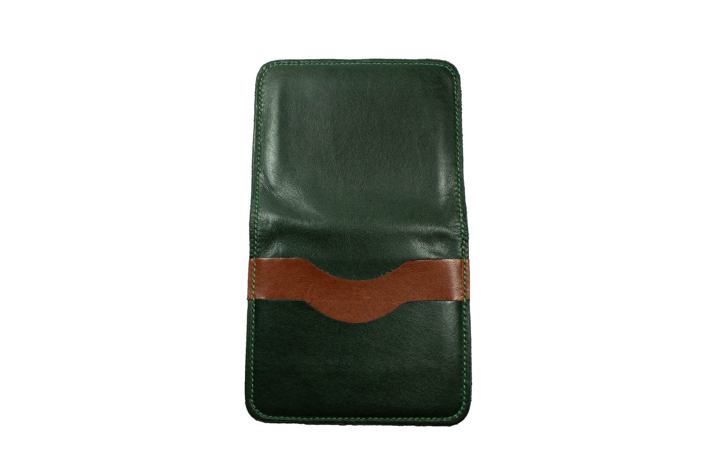 Charger l'image dans la galerie, COWHIDE PINE GREEN WALLET