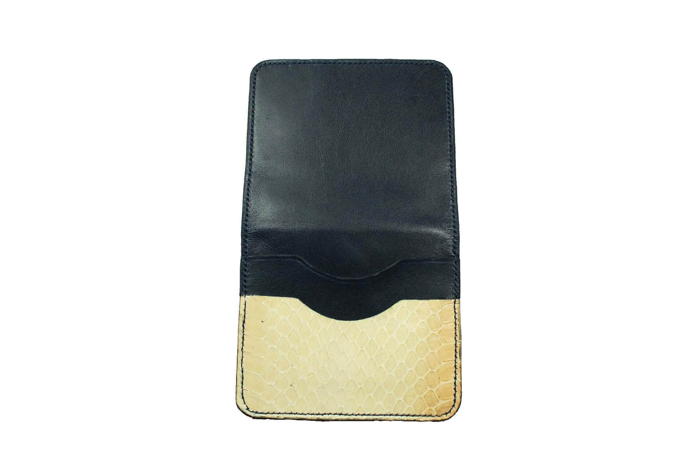 Charger l'image dans la galerie, PYTHON CREAM WALLET