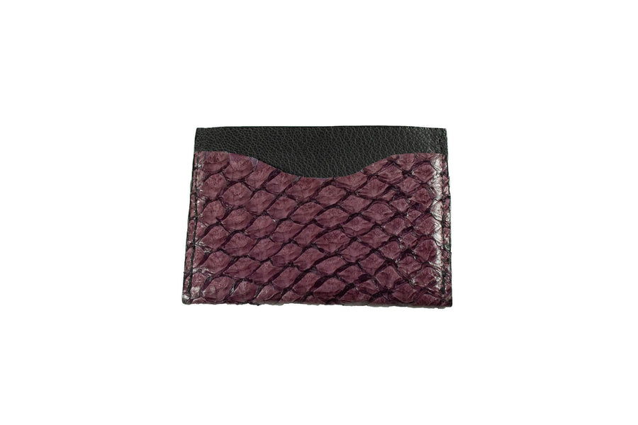 NILE PERCH PURPLE CARD HOLDER