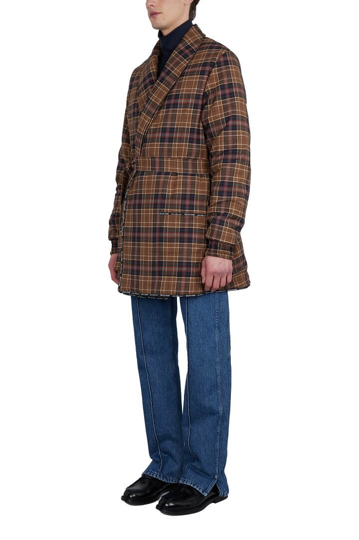 Charger l'image dans la galerie, LE MANTEAU D'INTERIEUR QUILTÉ