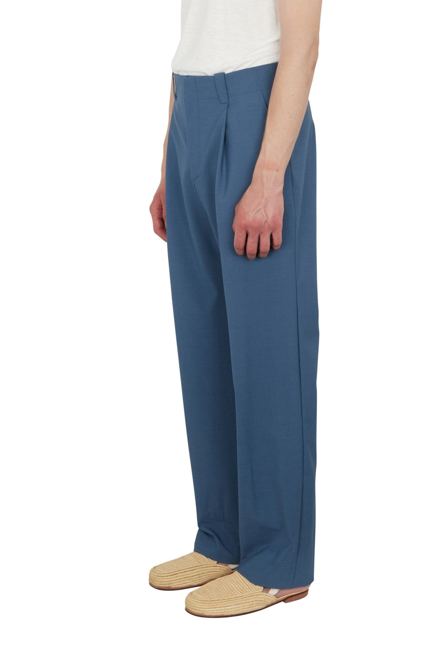 PANTALON À PLIS