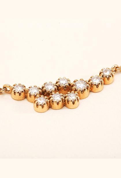 18K YELLOW GOLD, DIAMOND