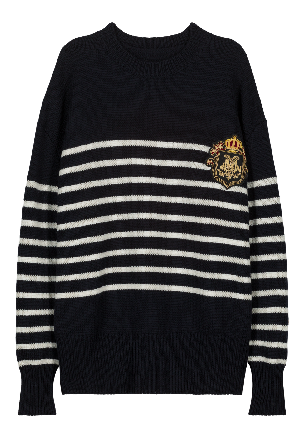 Charger l'image dans la galerie, SOLAL NAVY ECRU SWEATER