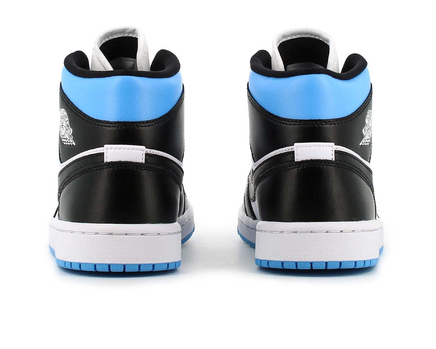 Charger l'image dans la galerie, NIKE AIR JORDAN 1 MID UNIVERSITY BLACK WHITE